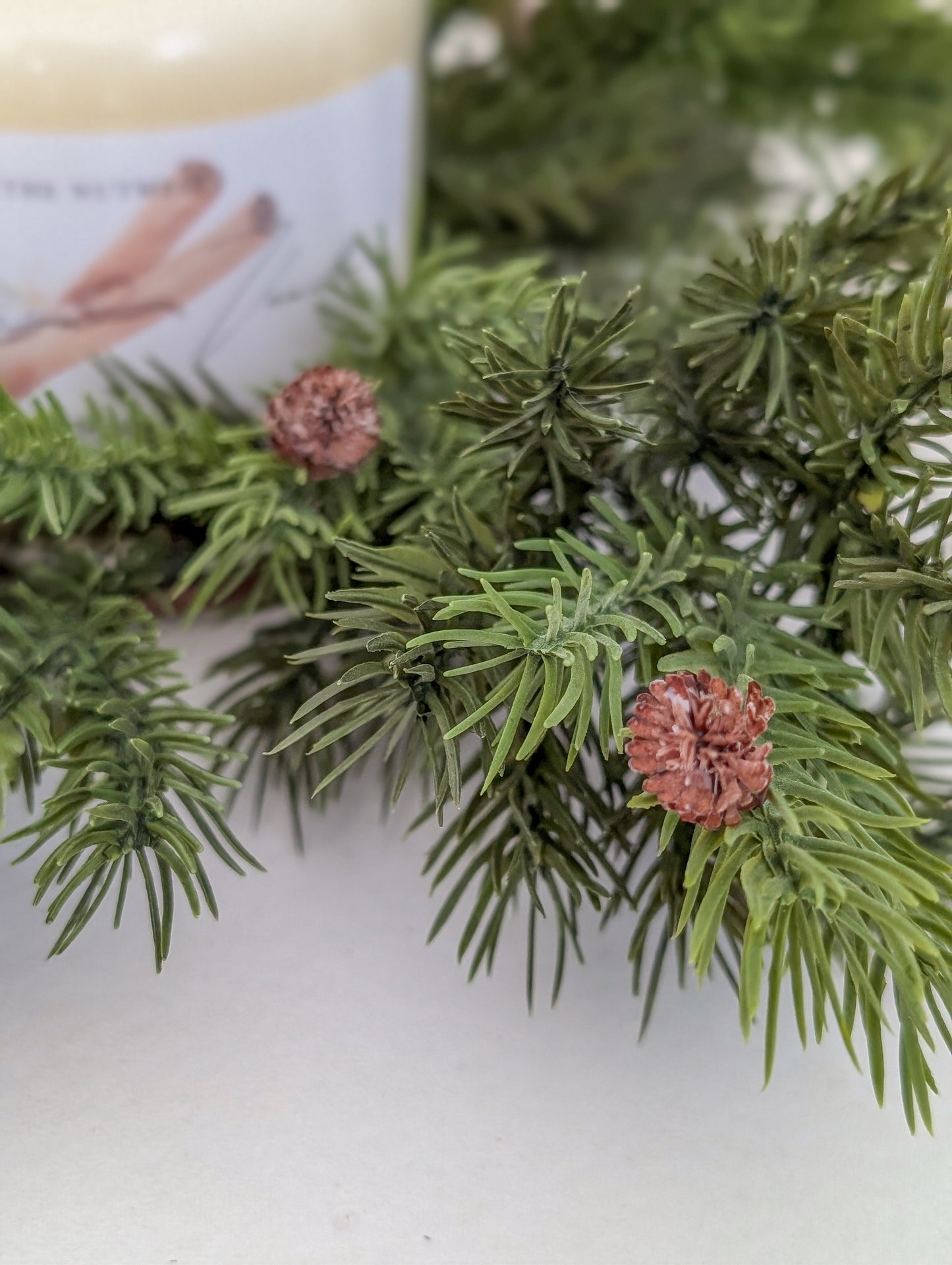 Cedar Candle Ring