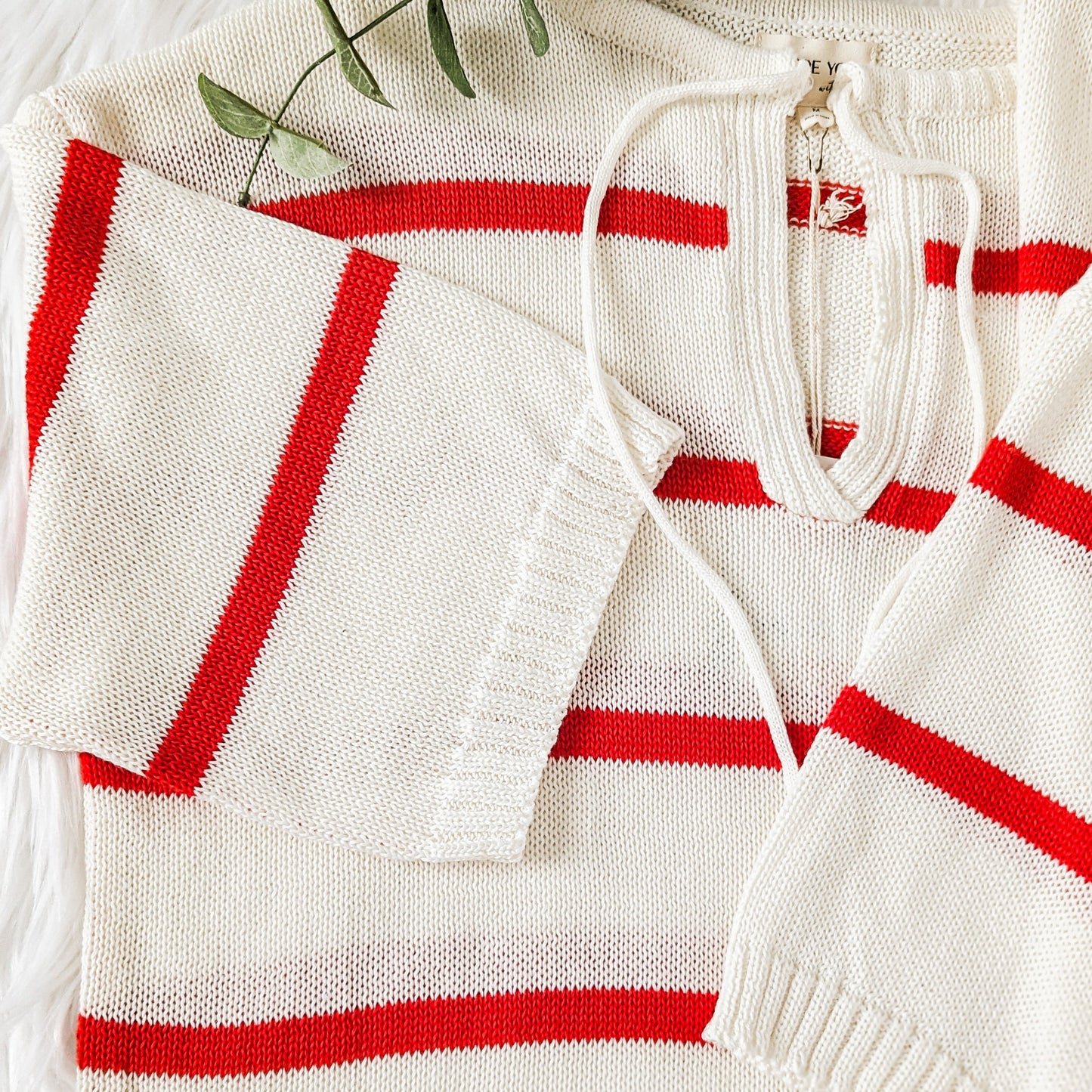 Striped Knit Top