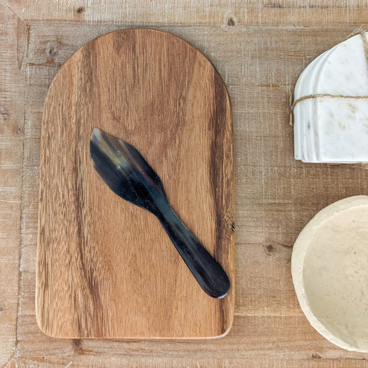 Arch Wood Board & Knife
