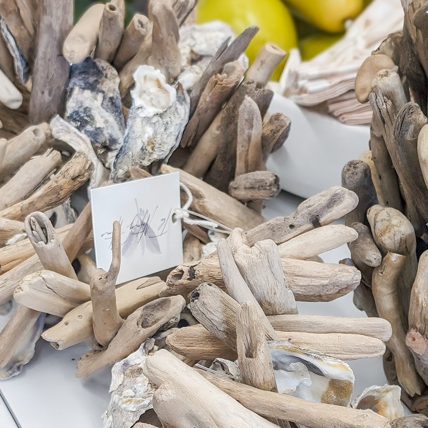 Oyster Shell & Driftwood Garland