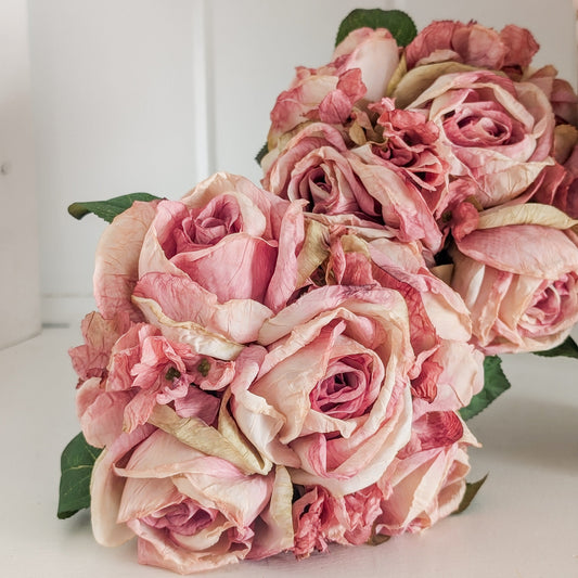 Dried Hydrangea & Rose Bundle