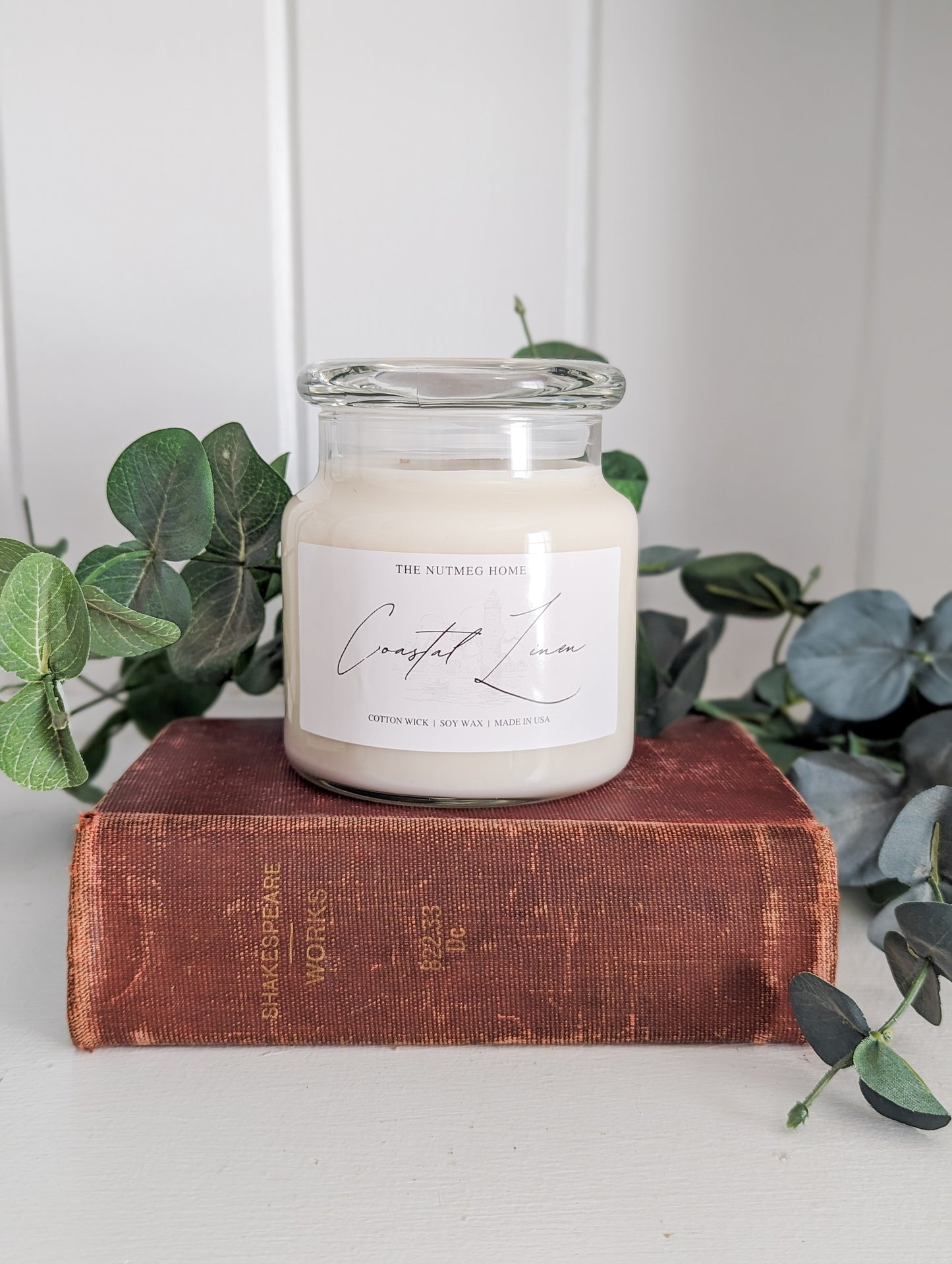Coastal Linen Candle