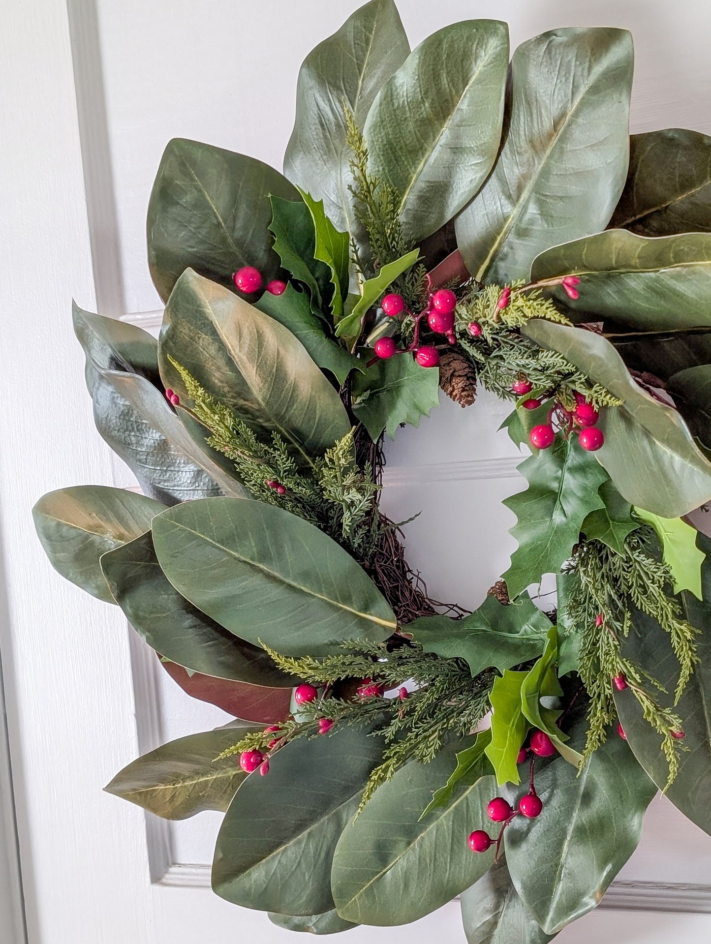 Magnolia & Berry Wreath