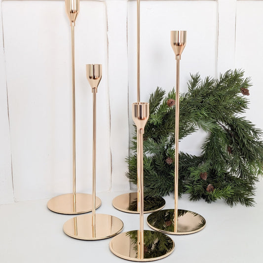 Gold Taper Holders