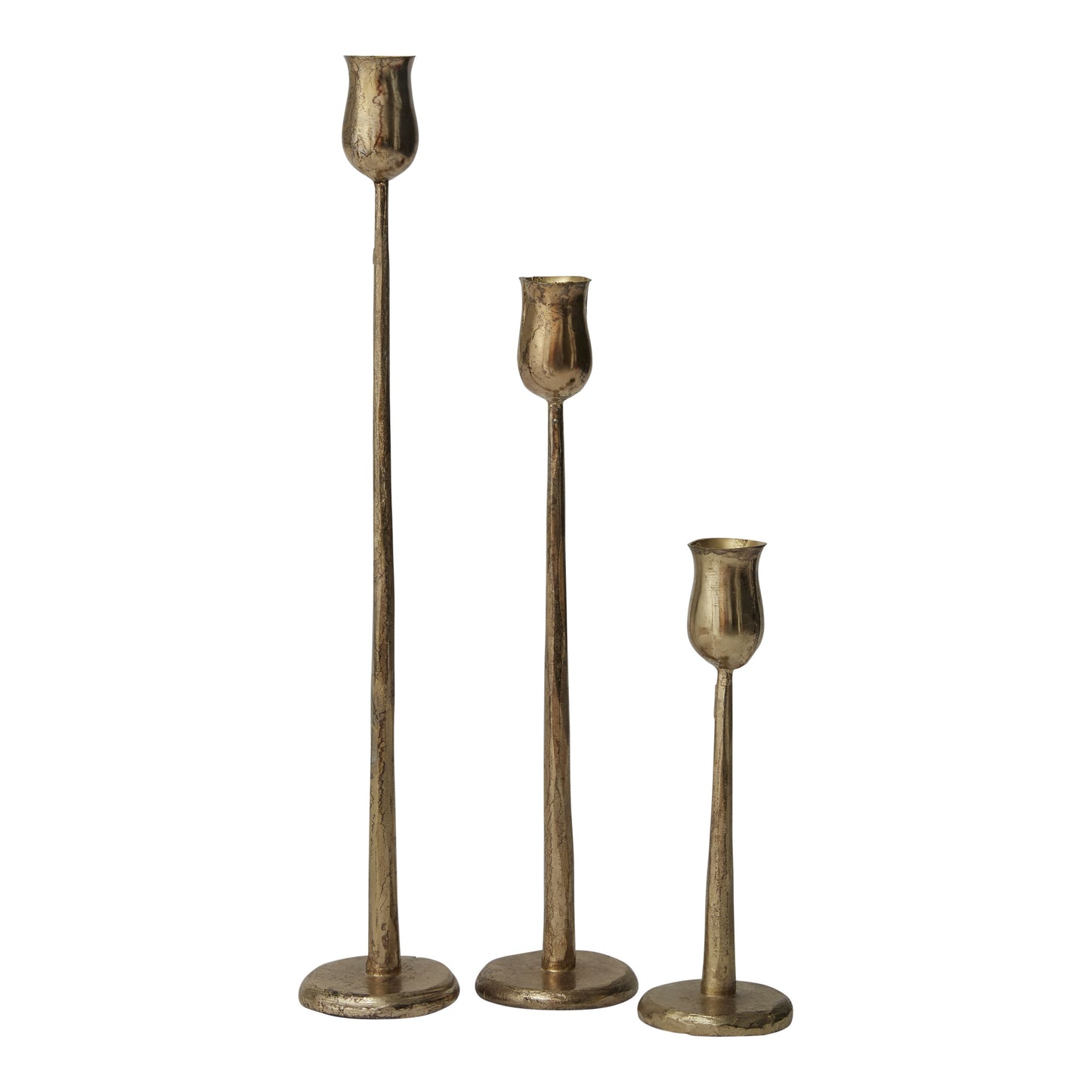 Tulip Gold Taper Holders