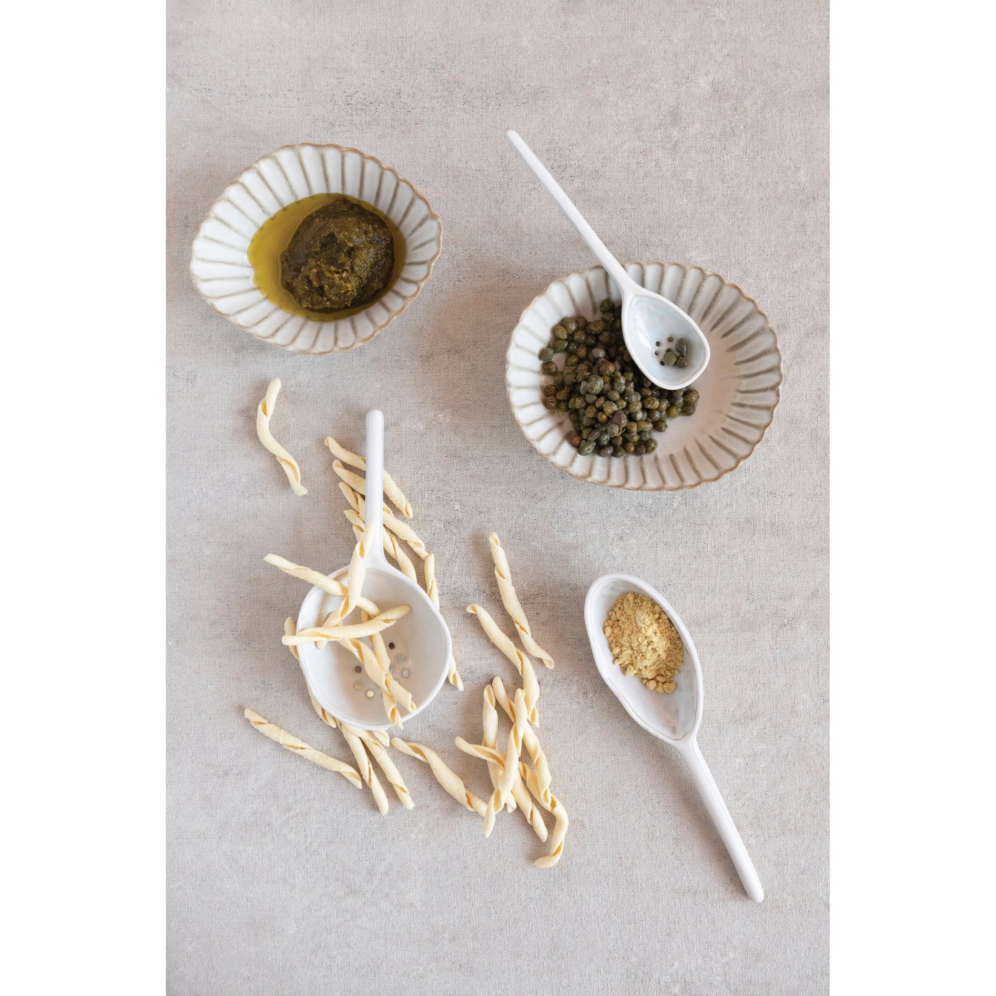 Glazed Strainer Spoon