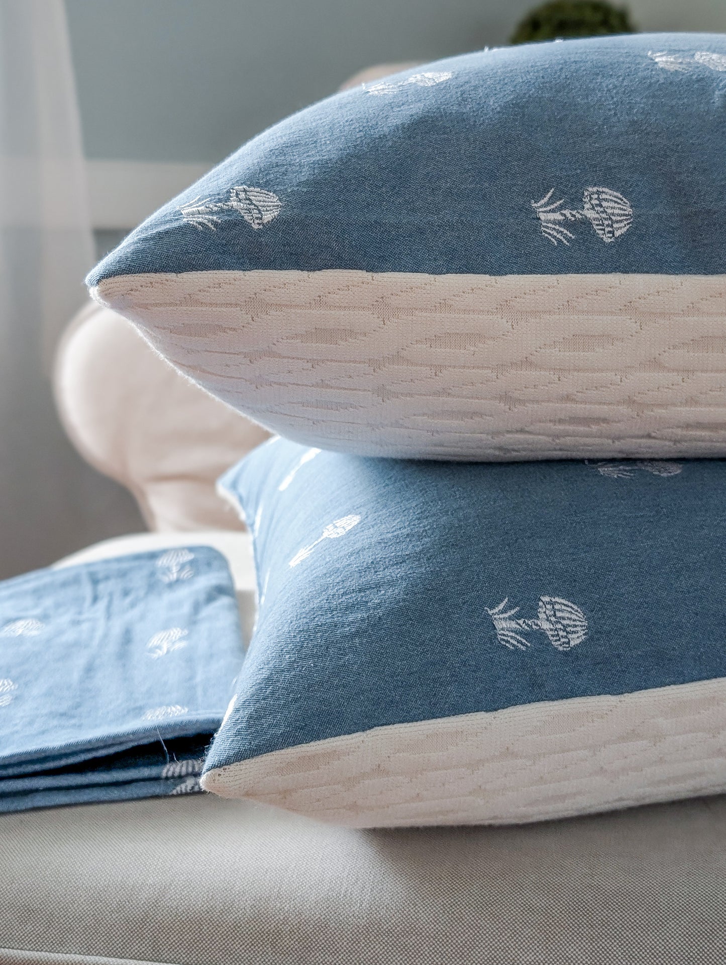 Linen Mushroom Pillow
