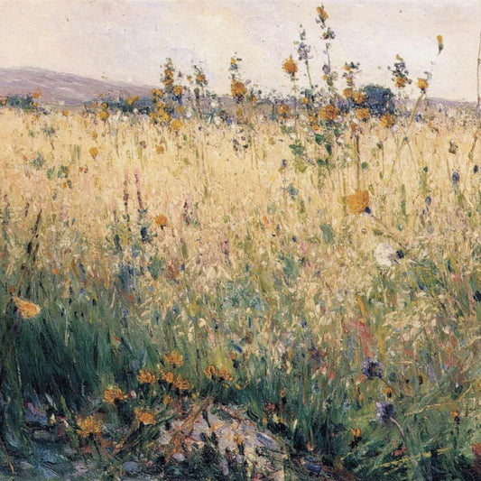 Remastered Watercolor Wildflower Field