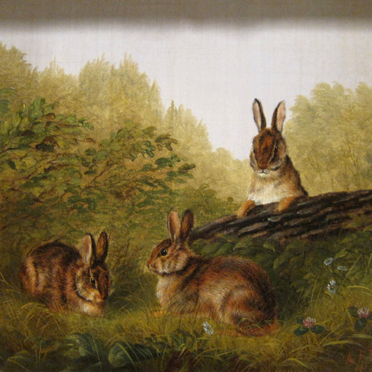 Remastered Vintage Bunnies Print