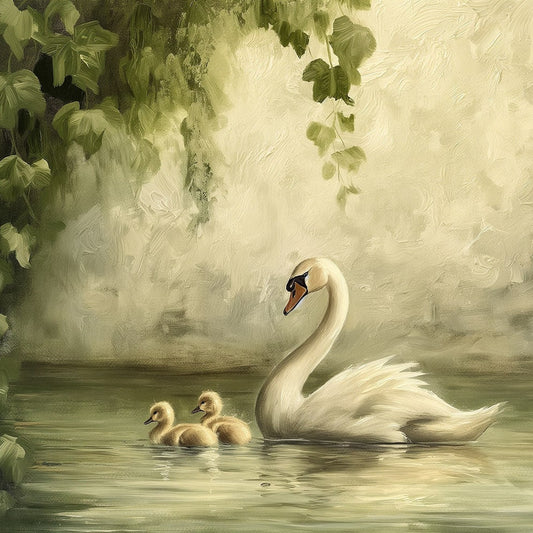Remastered Swan & Ducklings